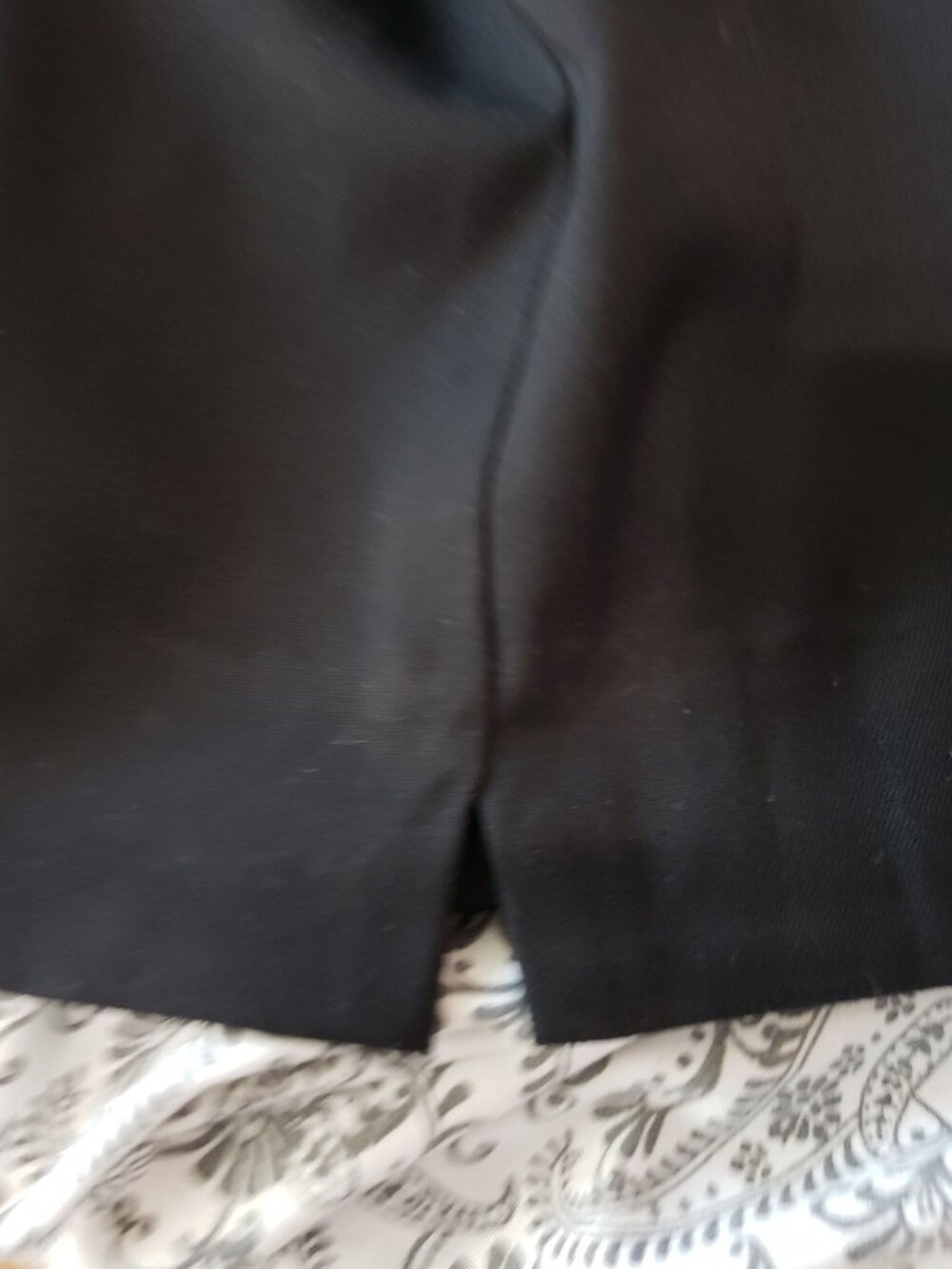 Briggs NY Womens Pleated Straight Dress Pants Black Size 8 - Picture 16 of 16